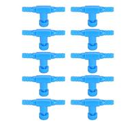 Tissting Conector T Para Acuario 10 Unidades - Válvula Reguladora De Flujo De Aire Para Manguera De 4mm/0.2in Con Control Preciso Para Acuarios Y Peceras Con Bomba De Oxígeno