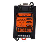 Tissting Convertidor Serie Aislado RS232 a RS422 Activo Bidireccional - Convertidor Industrial con protección contra sobretensiones, Rango de Voltaje DC 7-36V, Carcasa de ABS