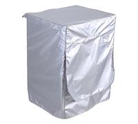 Tissting Cubierta Lavadora Plata Impermeable Antisolar 62x59x81cm