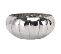 Tissting Cuenco Calabaza Acero Inoxidable Apilable - Cuenco Multiusos para Ensaladas, Frutas y Snacks, 236g/8.32oz, Ideal para Regalo y Uso Diario en Hogar o Reuniones