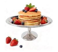 Tissting Cuenco de postre de acero inoxidable de 6,7x2,8x3,7 pulgadas, elegante taza de helado con patas para ensalada, aperitivos, pudín de frutas, yogur, porción de fiesta (Estilo 2)