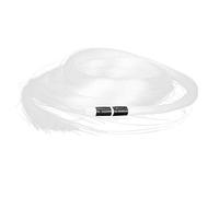 Tissting Fibra óptica decorativa, conjunto de 200 unidades cable de fibra óptica de PMMA plástico de 3 metros 0.75mm para cortinas pantallas techos decoración