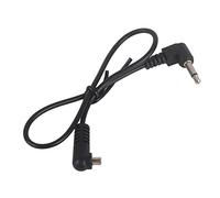 Tissting, Flash Sync Cable con Jack de 3.5 mm y Bloqueo de Tornillo, de Plástico, Ligero y Compacto, para Uso al Aire Libre
