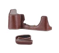 Tissting Funda Semirrígida para Fuji XS10 - Protección Premium en Cuero PU con Diseño Ergónomico y Acceso Completo a Controles (Café)