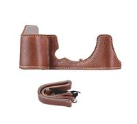 Tissting Funda Semirrígida para Fuji XS10 - Protección Premium en Cuero PU con Diseño Ergónomico y Acceso Completo a Controles (Marrón)