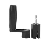 Tissting Herramienta Para Cuerdas De Guitarra 2 En 1 Negra 58g - Extrae Y Coloca Cuerdas Rápidamente Con Pinza Y Destornillador Incluido Para Músicos