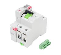 Tissting Interruptor Diferencial 2P con Pantalla Digital y Reseteo Automático - Protección contra Fugas de Corriente para Hogar Inteligente, Energía Solar y Estaciones de Carga (40A)