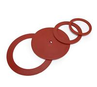 Tissting Juego De 4 Juntas De Goma Para Máquina De Fundición - Accesorio Duradero Para Joyeros, Sellado Perfecto Para Procesamiento De Joyería