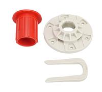 Tissting Kit de Cubo Impulsor y Casquillo de Cesta para Lavadora, Repuesto de Cubo de Transmisión y Casquillo para W10528947 52719, ABS, Compatible con Amana Admiral