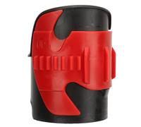 Tissting Limpiador de Sello de Horquilla de Motocicleta, 6,6 x 5,5 cm Limpiador de Protector de Sello de Horquilla de Plástico Amortiguador de Reparación de Nivel de Aceite Rojo