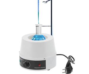 Tissting Manto Calefactor con Agitador Magnético, Termostato Ajustable Preciso Control Temperatura 250ml para Laboratorios Universitarios y Experimentos Científicos