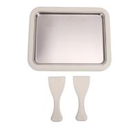 Tissting Maquina para Hacer Helado Rollo, Plato Frio Acero Inoxidable con 2 Rasquetas para Postres Cremosos Yogur Helado Casero, Tissting Rolled Ice Cream Maker