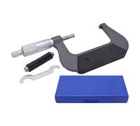 Tissting Micrómetro 50-75mm, Calibrador Micrométrico de Aleación de Aluminio Herramientas de Medición de Precisión de Precisión de 0,01 mm Portátiles para Ingenieros