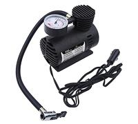 Tissting Mini Compresor de Aire Portátil, 12V 300PSI Longitud Cable 2,1 m | Compacto ABS para Inflar Neumáticos, Inflador eléctrico con Detector Presión para Bicicletas,Coches,Motocicletas y Triciclos