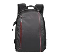 Tissting Mochila Cámara DSLR Respetuosa con el Medio Ambiente Impermeable Respirable, Bolsa Video Cámara Digital Mochila para Viajes Exteriores, Computadora Portátil Cámara Bolsa B (Roja)
