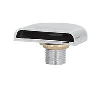 Tissting Montaje en Pared Cascada Llenador de Bañera, Cascada Pico Grifo para Lavabo de Baño, Acero Inoxidable G1 / 2 Rosca Macho Cascada Grifo de Salida de la Boquilla de Ducha (6.5x6.3cm/2.6x2.5in)