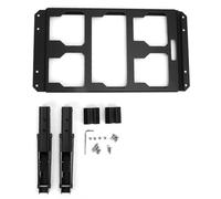 Tissting Organizador Lateral Plegable para De Herramientas - Panel Lateral De Almacenamiento con Soporte Plegable Y Placa De Montaje para Taller Portátil