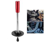 Tissting Palanca de cambios corta, ajustable de aluminio con perilla, para E30 E36 E46 E34 E39 E6x Z3 1985-2010, modificación del coche