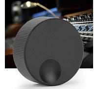 Tissting Perilla de Control de Volumen, Perilla Estriada Antideslizante de Aluminio para Potenciómetro de 6mm Tornillo Bajo Guitarra Eléctrica Audio Amplificador