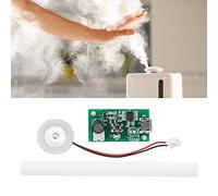 Tissting Placa de Atomización Ultrasónica, Módulo de Disco de 16mm 740 Orificios 5μm con Controlador USB 5V para Humidificador de Hogar y Oficina en ABS y Silicio