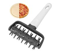 Tissting Rodillo Acoplador para Masa de Pizza Perforador de Pasador de Plástico para Pizza Herramienta de Acoplamiento Accesorios para Hacer Pizza Pastel de Galletas Pan de Pastelería Gris
