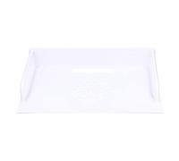 Tissting Soporte de Enrutador de Montaje en Pared, Caja de Enrutador Inalámbrico de Aluminio Espacial Proyector Soporte de Estante de Soporte de Cojinete de Carga Alta, Blanco