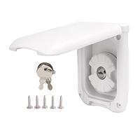 Tissting Tapa de llenado de Agua con Cerradura, 90mm Tapón Depósito Caravana por Gravedad con 2 Llaves y Tapa, Entrada de Agua Dulce para 38mm Tuberías Aagua
