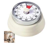 Tissting Temporizador de Cocina, Temporizador Magnético de 60 Minutos con Alarma Audible Acero Inoxidable + ABS, para Cocinar, Gimnasio, Oficina, Yoga, Cuidado de la Piel y Tareas Domésticas