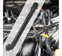 Tissting Tubo de ventilación de admisión de aire ABS, Tubo de ventilación para motor, Manguera de admisión compatible con F20, Serie 2 F22, Serie 3 F30, Optimiza mezcla aire-gasolina Plástico ABS