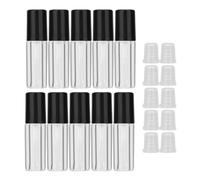Tissting Tubos Mini para Lápiz Labial Gloss, Botella Contenedor Vacía de 1.5ml para Hacer DIY, Incluye 10 Piezas con Tapón Antifugas para Líquidos y Aceites Labiales