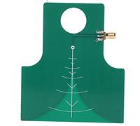 Tissting UWB Antena direccional de Alta Ganancia, Accesorio de Antena TEM polarizada linealmente 1,4-10,5 GHz Banda Ultra Ancha para Sistemas de comunicación de posicionamiento