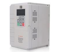 Tissting Variador de Frecuencia 7.5KW, Convertidor de Frecuencia 220V Monofásico a 380V Trifásico, Control de Velocidad del Motor, Alta Precisión, Diseño Anticálidas, para Ventilad