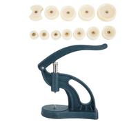 Tissting Watch Case Press Watchmaker Repair Tool, Metal Screw Die Handle Non-Slip Grip for Watch Battery Replacement and Back Cover Closer