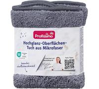 Tissu de surface à haute brillance en microfibre, 1 pièce - Marque DM Allemagne - Compatible avec profissimo - Hochglanz-Oberflächentuch aus Mikrofaser, 1 St