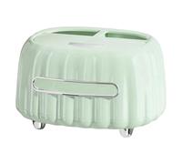 Tissue Box Cover - Facial Napkin Holder | Desktop Paper Dispenser Container | Tissue Storage Cover | For Bathroom Kitchen Bedroom Living Room Dining Room Dressing Table Vanity Home Apartment Hotel