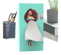 Tissue Box Cover - Twirling Skirt Girl Figurine, Novelty Tissue Dispensers