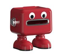 Tissue Box Holder - 24x22x15.5cm Robot-shaped Tissue Box With Phone Stand Top Storage Organizer | Ţissue Cover B́ox Paper Holder | For Home Bedroom Bathroom Kitchen Office Apartment Farmhouse Desk Tab