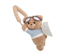 Tissue Box Holder For Car - Soft Cute Bear Napkin Organizer, Auto Plush Napkin Holder | For SUVs MPVs Trucks Seat Back Headrest Office Bedroom Vanity Countertop