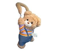 Tissue Box - Plush, 13,78 x 7,09 in Tissue Holder Cute Bear Design | Backseat Hanging Car Napkin Organizer, Vehicle Tissues Storage For SUV, Sedan, RV, Road Trips, Family Travel, Daily Commute