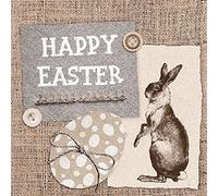 Tissue de Pack de 20 servilletas Pascua Happy Easter 33 x 33 cm 33723