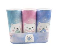 Tissues Holder - 7.09 Inches Tissues Box, Portable Travel Paper Tubes, 3pcs Cylinder Virgin Pulp Paper Towel Dispensers | Lightweight Space-Saving Cylinder Cup Holders TissuesBox For Toilet