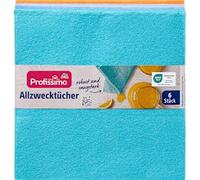 Tissus polyvalents, 6 pièces - Marque DM Allemagne - Compatible avec profissimo - Allzwecktücher, 6 St