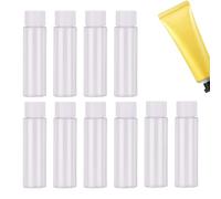 Tisujune Dispensadores Cosméticos Recargables,10x Recipientes Para Crema - Recipientes Recargables Vacíos Portátiles Antifugas Accesorios 30ml Para Crema Tónico Acondicionador Champú Gel De Ducha