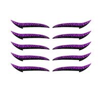 Tisujune Parches Calcomanías Delineador Para Mujeres | Parches de Sombra de Ojos y Pestañas - Pegatinas Sombras Naturales Impermeables Para Maquillaje En Eventos Damas Y Chicas