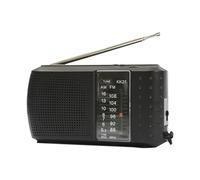 Tisujune Radio Portátil - Radio con Altavoz Potente - Sintonización Analógica Tradicional - Equipo Electrónico para Viajes en Carretera, Aire Libre, Hogar y Negocios