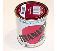 Titan 001 0560 - Esmalte Sintético, Rojo Carruajes, 375 ml
