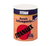 Titan 04H000112 - Barniz al agua INCOLORO SATINADO resistente a la intemperie Titanlux