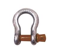 Titan 10319055 Grillete de Anclaje Tipo Arco de 5/8 Pulgadas galvanizado con Pasador de Tornillo, 37316 toneladas WLL