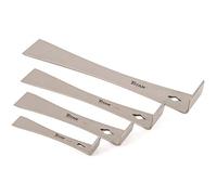 Titan 17009 - Juego de 4 rascadores de palanca de acero inoxidable