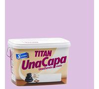 Titan 69637005 - Pintura plástica mate LILA Titan UNA CAPA